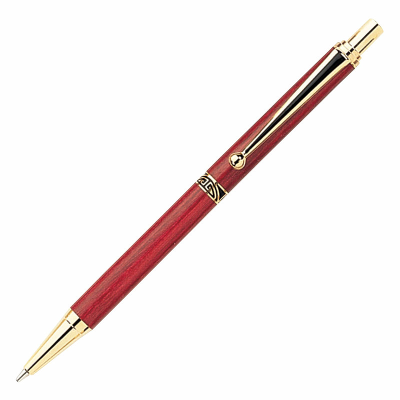7 mm Slim Style Black Strip Clip Pencil Ki - Finish:Gold